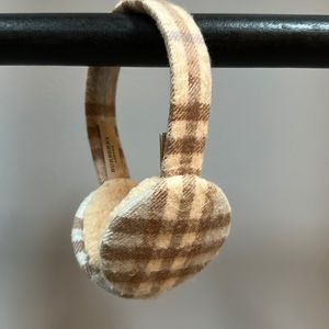 Authentic Burberry Earmuffs